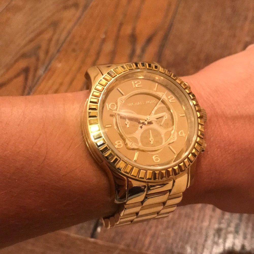 Michael Kors gold watch
